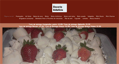 Desktop Screenshot of doceriakidelicia.com.br